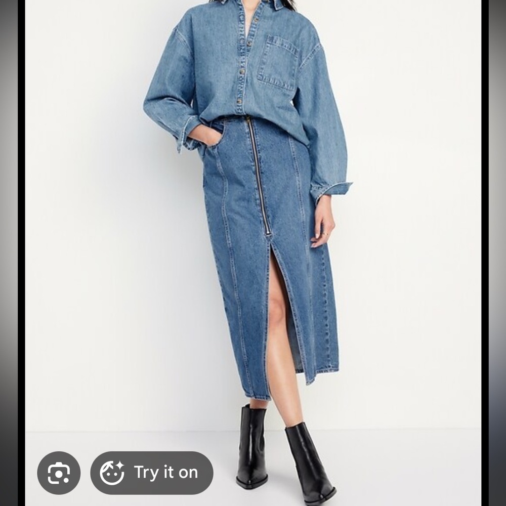 Old Navy Denim Skirt